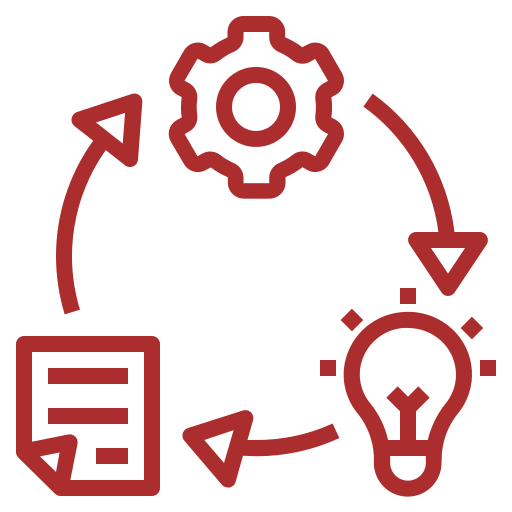 Icon - Bulb and Gear
