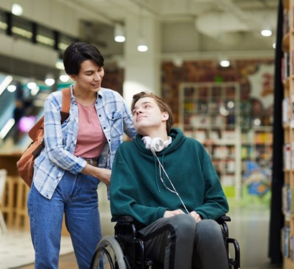 Taking care of disabled student